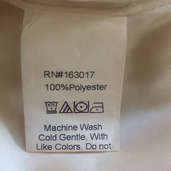 PRINCESS POLLY Huxley 2p Ivory Satin Crop Tank & Pleated Wide Leg Pants Sz 4 $85 - Picture 8 of 13